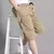 Puro algodão masculino Shorts casuais, soltos e skinny calças de trabalho, bol - loja online