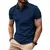 Novas camisas polo de manga curta masculina verão camiseta lapela passeio bási - loja online