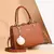 Imagem do Nova moda mãe de meia idade ombro crossbody bolsa feminina de grande capacidade