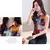 Imagem do Cardigan casual solto para as mulheres, camisa sem mangas chiffon, tops impresso