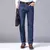 Novos homens clássicos jeans jean homme pantalones hombre mannen macio preto bi - comprar online