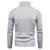2024 outono nova camisola masculina gola alta malha metalúrgica massa frita tor - comprar online