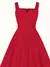 Imagem do Vestido de malha elegante plus size para senhoras, ajuste confortável, vestido