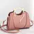 Bolsa feminina com alça em forma de gato, moderna e elegante, cor sólida, simp na internet