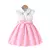 Vestido bordado com babados para crianças, Vestido sem mangas para menina, Vest na internet