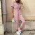 Macacão feminino com cinto monocromático, calças casuais, gola flip, fivela, - loja online