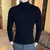 Inverno alto pescoço grosso quente camisola masculina gola alta marca dos homen - comprar online