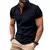 Camisa polo de manga curta masculina, camiseta estampada, lapela, passeio, grand na internet