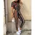 Macacão feminino com cinto monocromático, calças casuais, gola flip, fivela, - Irislandia Variedades