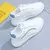 2024 novo tênis branco feminino primavera outono dedo do pé redondo sapatos ve