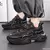 Nova primavera sapatos masculinos na moda versátil tênis casual confortável p na internet