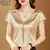 Blusa casual solta de cetim feminina, camisa de manga curta, moda sólida, borla - loja online