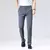 Calça de terno casual para negócios masculino, calça comprida de manga reta m