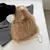 Imagem do Bolsa de ombro macia do luxuoso para mulheres, bolsa do telefone, bolsa, crossbo