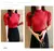Imagem do Coreano blusa de manga puff de malha para as mulheres, magro regata, camisa casu