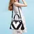 Bolsa de ombro patchwork de couro PU para mulheres, monocromática, bolsa de gri - loja online