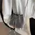 Luxo strass sacos de ombro para mulheres correntes pérola balde crossbody sacos na internet