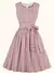 Vestido regata com estampa floral feminino, vestido elegante sem mangas, roupas - loja online