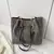 Bolsa tote de veludo da moda, bolsa de ombro de cor sólida, bolsa casual femini