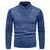 Outono e inverno novo suéter falso de duas peças masculino com lã e gola polo - comprar online