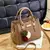 Imagem do Bolsa feminina crossbody de couro pu, bolsa de ombro de alta qualidade alça sup