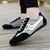 Sapatos de lona masculinos de verão na moda conforto sapatos de feijão confort na internet