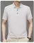 Camiseta de manga curta de seda gelo, top de cor sólida absorvente de suor, lev na internet