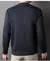 2024 inverno de pelúcia camisola de malha masculina em torno do pescoço fundo - Irislandia Variedades