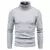 2024 outono nova camisola masculina gola alta malha metalúrgica massa frita tor - loja online