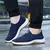 Primavera outono sapatos de pano masculino casual sola macia apartamentos moda l na internet