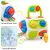 Bebê ocupado placa cubo montessori brinquedos sensoriais para atividades de apr - comprar online