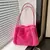 Bolsa de ombro fofa feminina bolsa de alça superior 2024 nova moda feminina out - comprar online