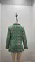 Casaco xadrez de gola slim fit feminino, cardigan, moda, outono, inverno, 2023 na internet