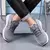 Novos sapatos de malha masculinos casuais sola macia corrida tênis moda casual - loja online