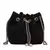 Luxo strass sacos de ombro para mulheres correntes pérola balde crossbody sacos na internet