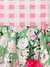Vestido de verão para meninas, sem mangas, estampa floral, xadrez, casual, conf - loja online