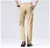 Calça de terno casual para negócios masculino, calça comprida de manga reta m
