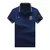Camisa polo de manga curta bordada casual masculina, blusa de cor sólida, moda - loja online