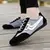 Sapatos de lona masculinos de verão na moda conforto sapatos de feijão confort - loja online