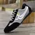 Sapatos de lona masculinos de verão na moda conforto sapatos de feijão confort - Irislandia Variedades