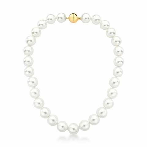 Colar Pérolas Com Fecho Magnético
