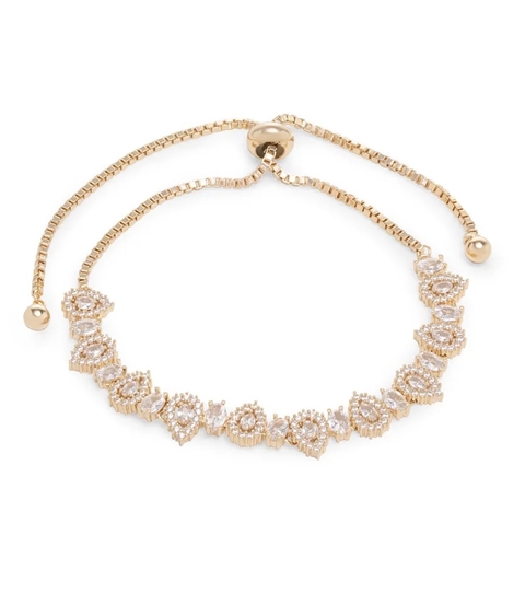 Pulseira Regulável Cravejada - comprar online