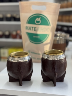 Mate torpedo imperial cuero repujado - comprar online
