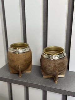 Mate torpedo imperial cuero crudo - comprar online