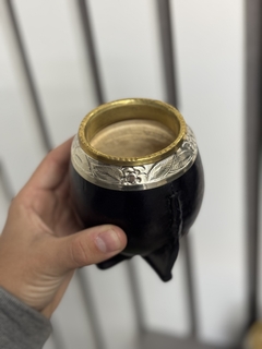 Mate torpedo imperial cuero liso - Mateando La Plata