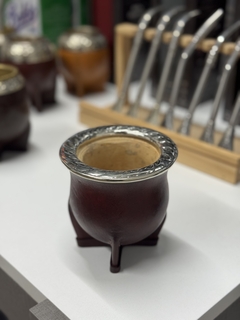 Mate camionero uruguayo virola cincelada - comprar online