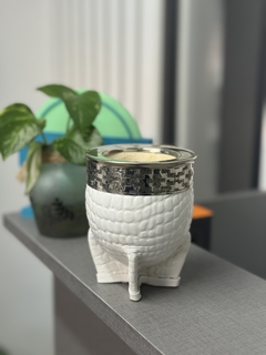 Mate imperial cuero croco - tienda online