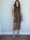 Vestido Tule Eloá Animal Print - comprar online