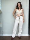 Calça Wide Linho Leg