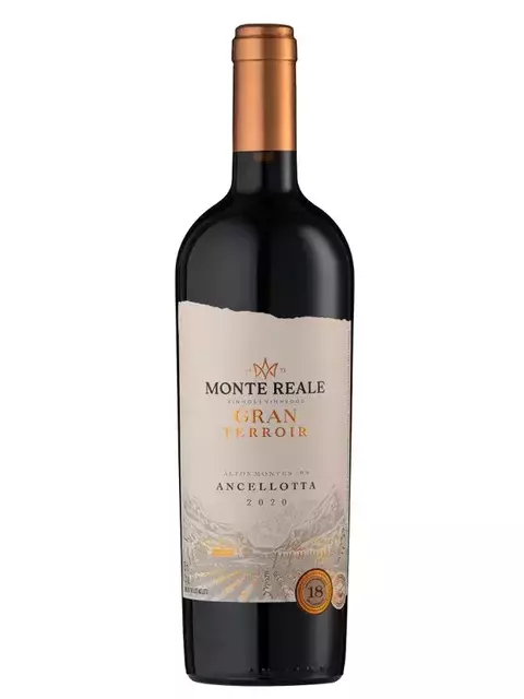 VINHO TINTO GRAN TERROIR ANCELLOTTA 2022 - MONTE REALE 750ML